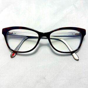 Lulu Guinness Tortoise Eyeglasses - Frames Only
